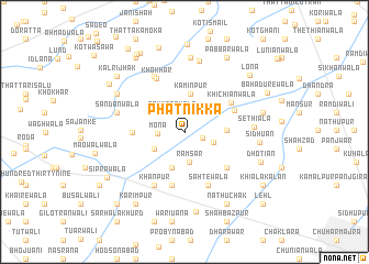 map of Phatnikka