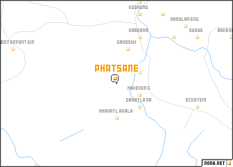 map of Phatsane