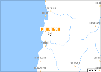 map of Phaungdo