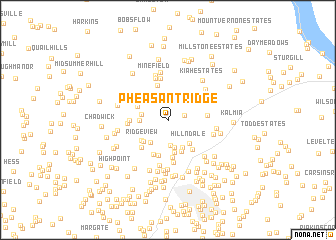 map of Pheasant Ridge