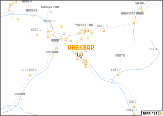 map of Phekbar