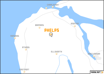 map of Phelps