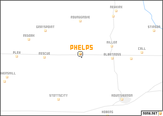 map of Phelps