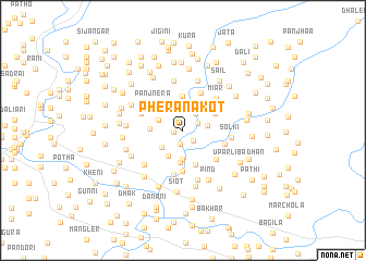 map of Phera na Kot