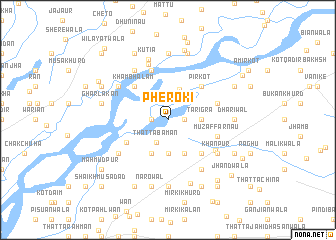 map of Pheroki