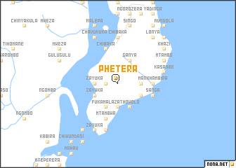 map of Phetera