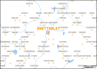 map of Phetthalet