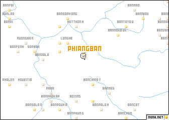 map of Phiang Ban