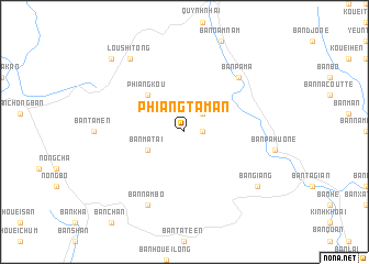 map of Phiang Ta Man