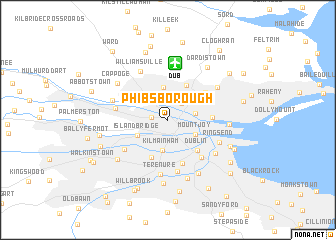 Phibsborough (Ireland) map - nona.net