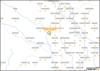 map of Phi Ðơn