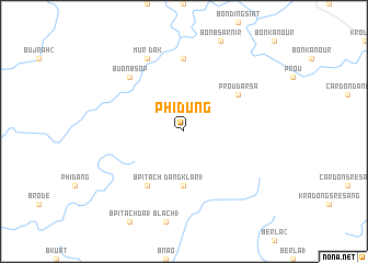 map of Phi Dung