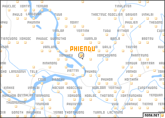 map of Phiên Dư