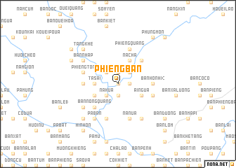 map of Phiêng Ban