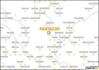 map of Phieng Cun