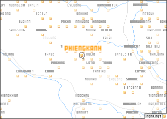 map of Phieng Kanh