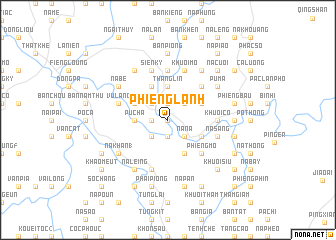 map of Phiêng Lanh