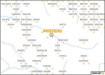 map of Phiêng Mụ