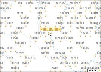 map of Phiêng Nua