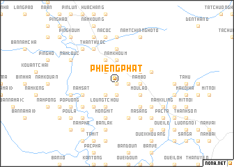 map of Phiêng Phát