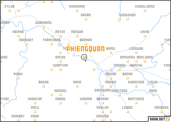 map of Phiêng Quan