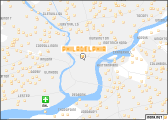 map of Philadelphia