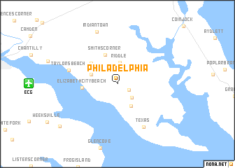 map of Philadelphia
