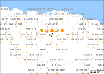 map of Philadelphia