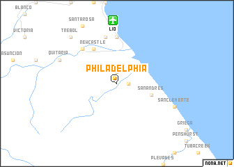 map of Philadelphia