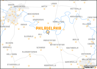 map of Philadelphia