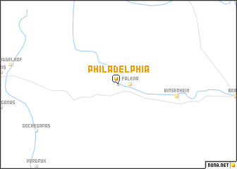 map of Philadelphia