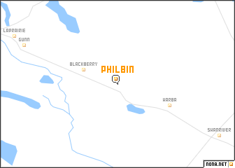 map of Philbin