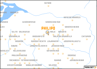 map of Philipo