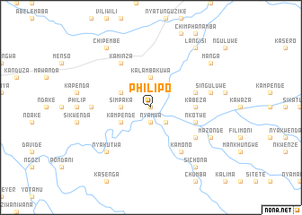 map of Philipo