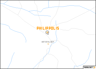 map of Philippolis