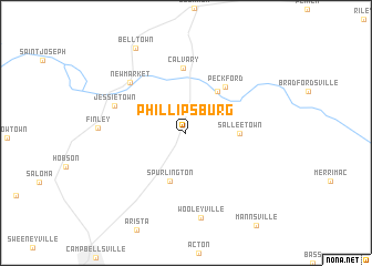 map of Phillipsburg