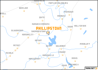 map of Phillipstown