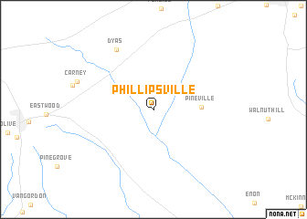 map of Phillipsville