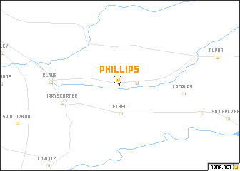 map of Phillips
