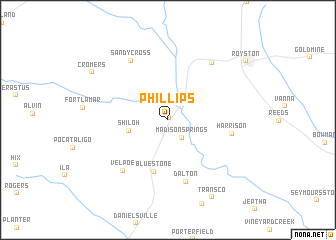 map of Phillips