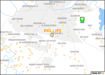 map of Phillips