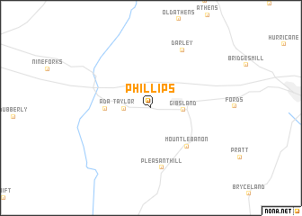 map of Phillips