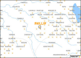 map of Phillip