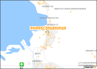 map of Phipps Condominium