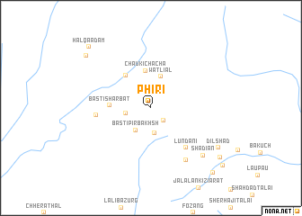 map of Phīri