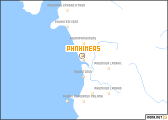 map of Phnhi Méas