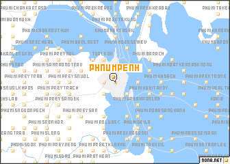 map of Phnum Pénh