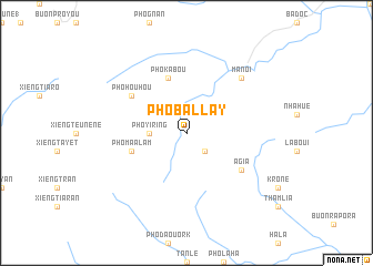 map of Pho Ballay