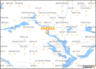 map of Phöben