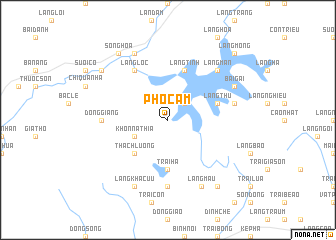 map of Phô Cẩm